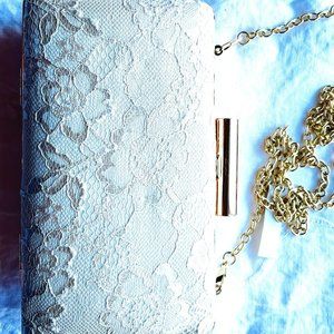 Vintage Creamy Wedding Purse